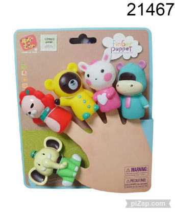 Imagen de TITERES PARA DEDOS X5 FINGER PUPPET 12.24